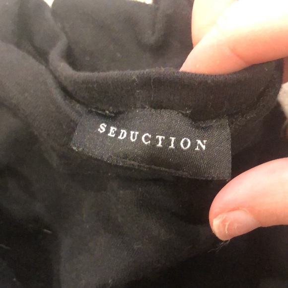 Long sleeve cropped top - Picture 2 of 2